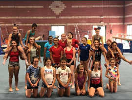 USA Spirit Week with our Xcel and Level 4/5 Teams 2021