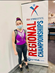 Congratulations to Mary Ann from our Xcel Silver Team at Regionals 2021 in New York